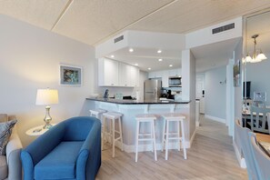 Apartment, Multiple Beds, Balcony, Beach View (Ponce Inlet SouthPoint 303) | Living area - Ponce Inlet (Ponce Inlet)