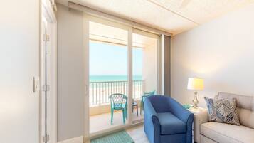 Apartment, Berbilang Katil, Balcony, Beach View (Ponce Inlet SouthPoint 303) | Ruang tamu