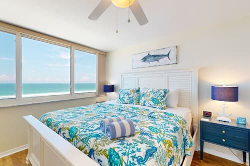 Condo, Multiple Beds, Balcony, Beach View (Ponce Inlet Southpoint 510) | 2 bedrooms, individually decorated, individually furnished, bed sheets
