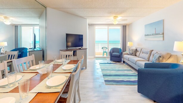 Apartment, Multiple Beds, Balcony, Beach View (Ponce Inlet SouthPoint 303) - Ponce Inlet (Ponce Inlet)