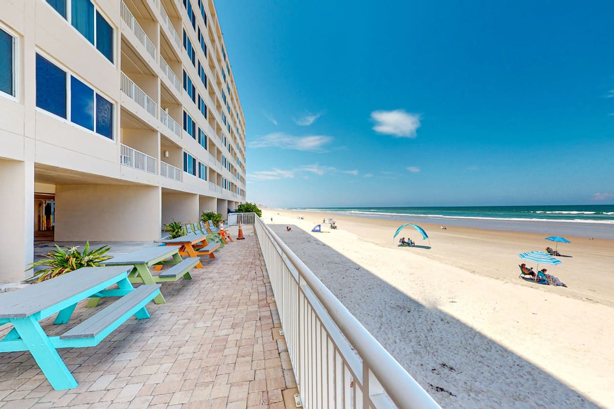 콘도, 침대(여러 개), 발코니, 해변 전망 (Ponce Inlet Southpoint 510) | 해변 | 해변에 위치