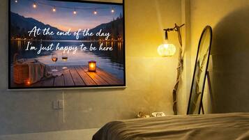 Sängtillbehör av högsta kvalitet, strykjärn/strykbräda och gratis wi-fi