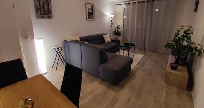 T3 lumineux avec grande terrasse +parking sécurisé