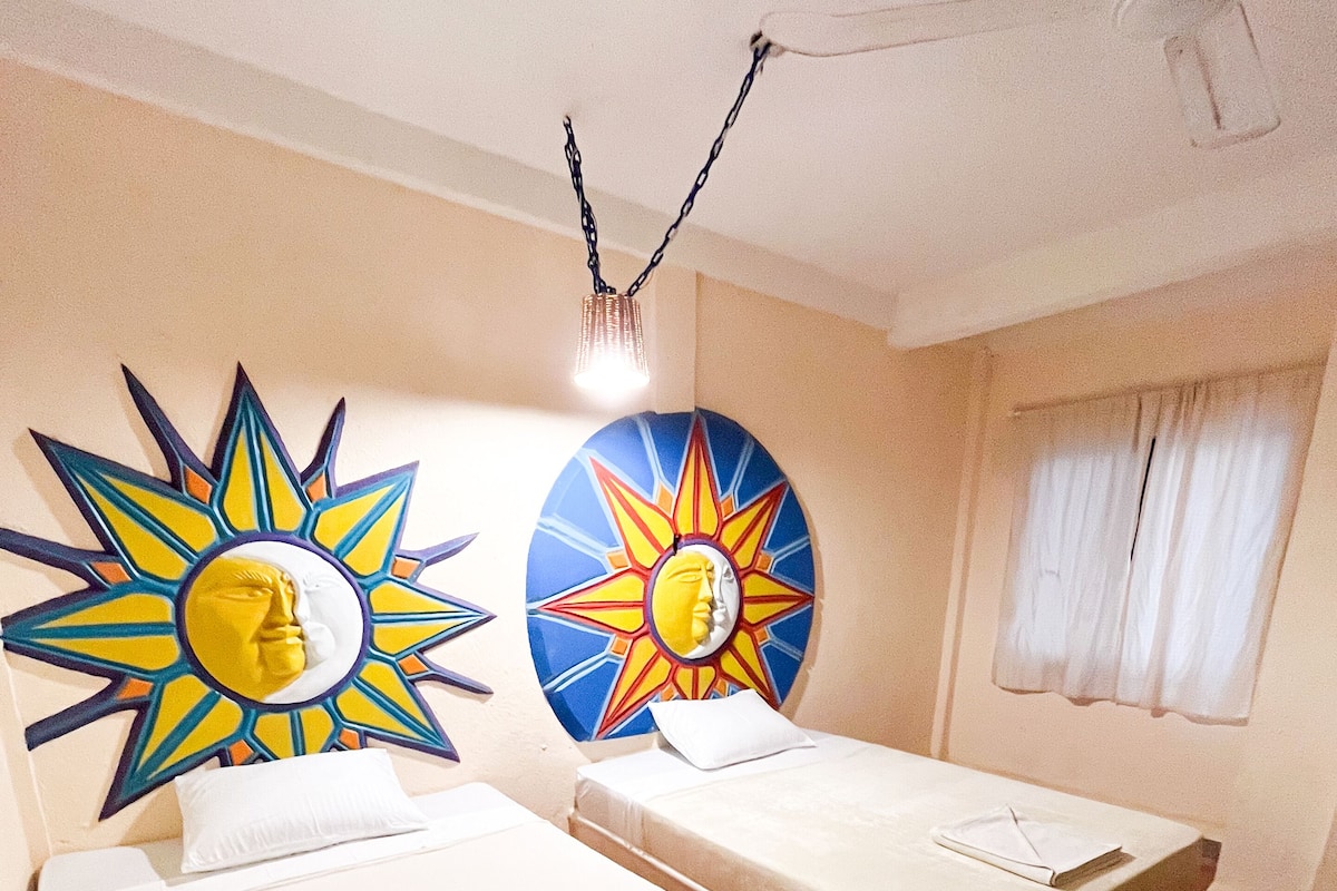 Free WiFi, bed sheets