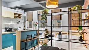 Studio Deluxe - pentry - utsikt mot staden