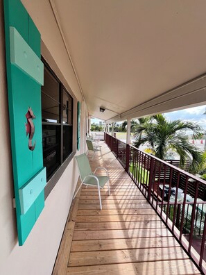 Terrace/patio - 214 Superior Single Room in a waterfront hotel in Singer Island, FL (Riviera Beach)