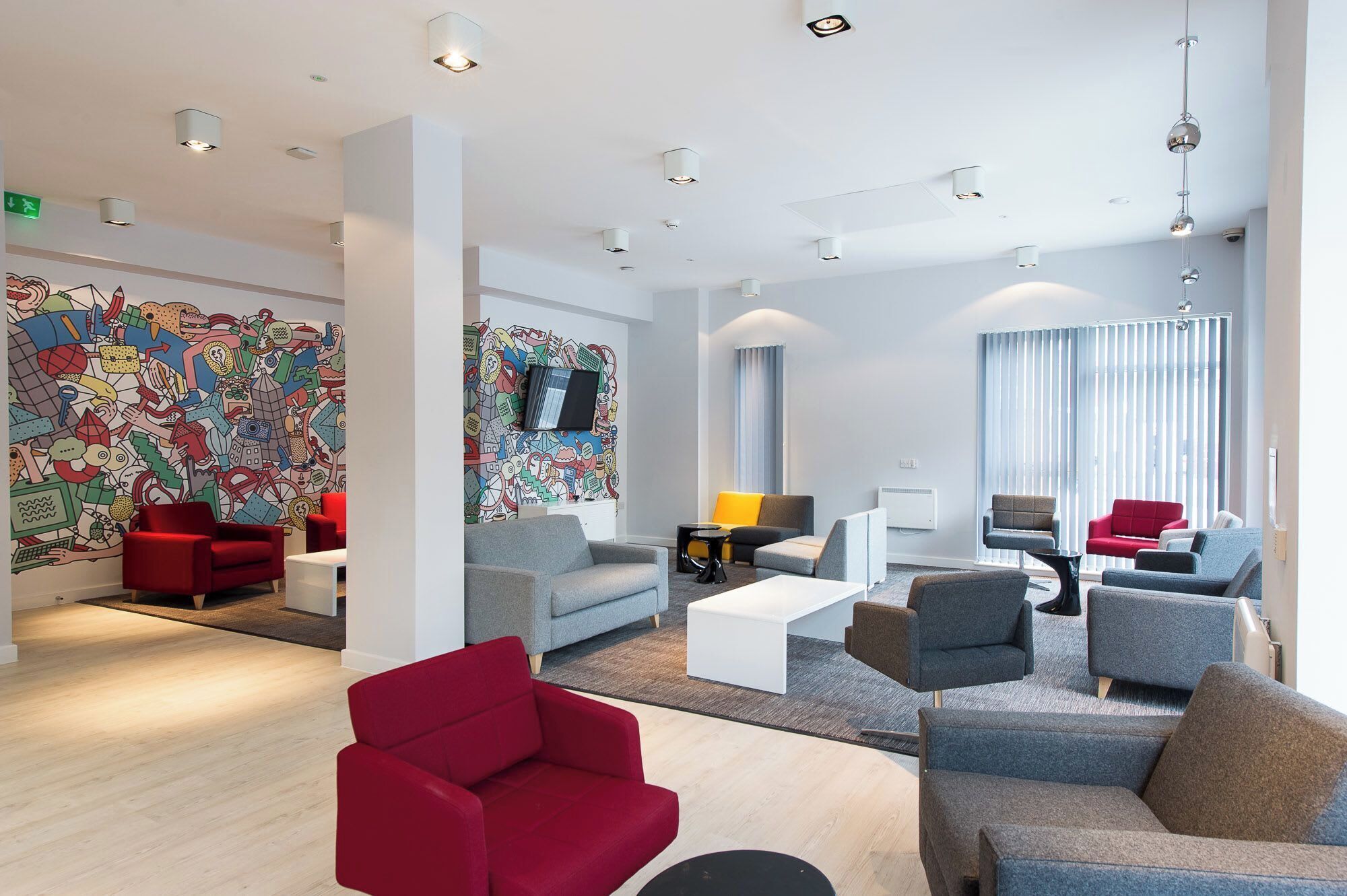 Lobby sitting area