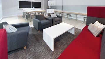 Sitteområde i lobbyen