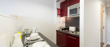 Studio, Non Smoking | Dapur peribadi