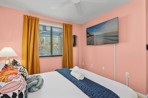 4 室のベッドルーム、アイロン / アイロン台、インターネット、ベッドシーツ