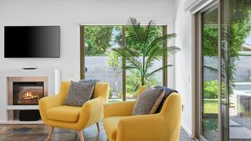 Casa, varias camas, acceso a la alberca, vista a la montaña (El Conquistador 3) | Interior