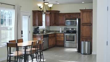 Microondas, horno, placa de cocina, lavavajillas