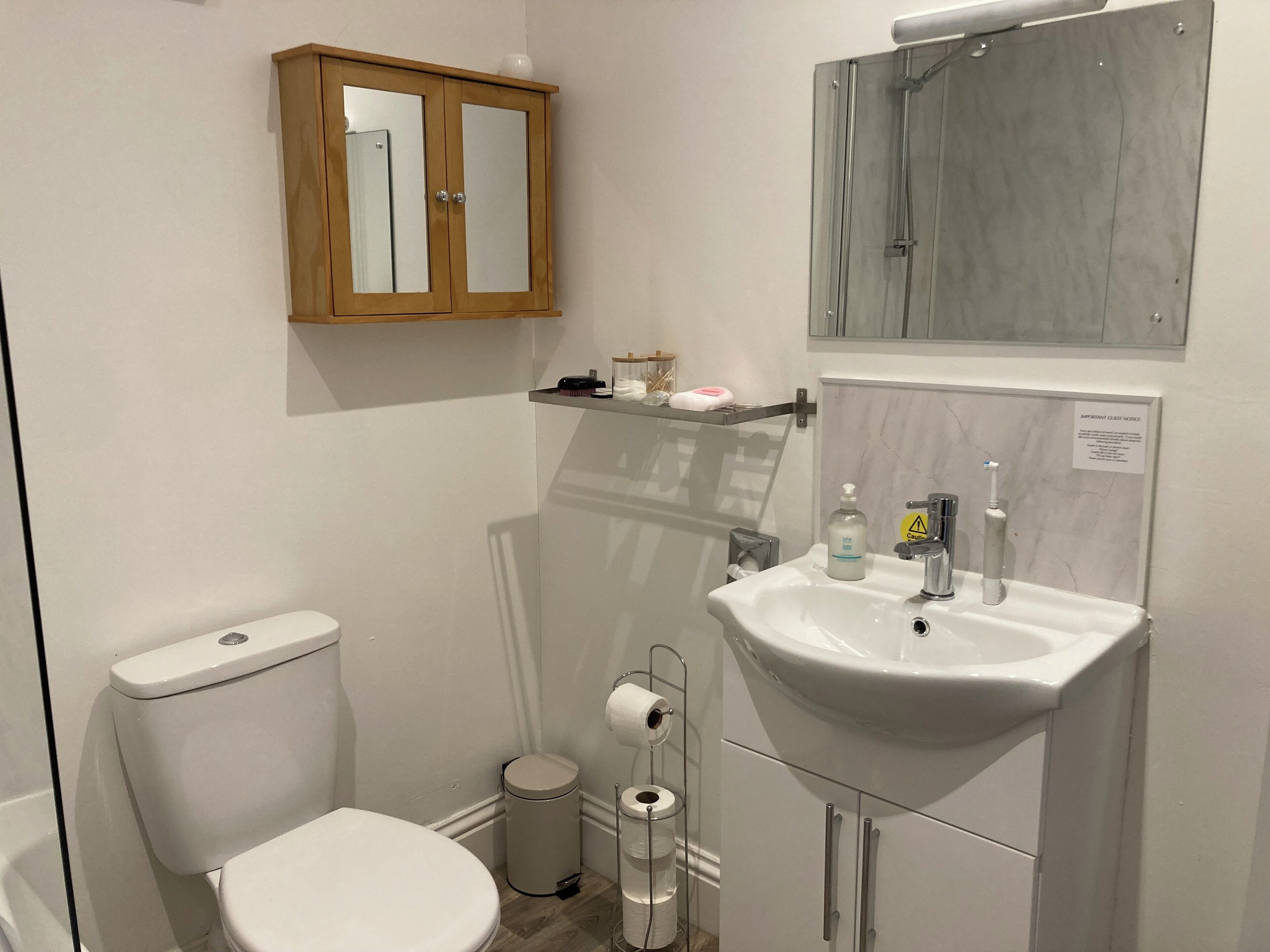 開放式套房, 花園景 | 浴室 | 風筒、提供毛巾、番梘、廁紙