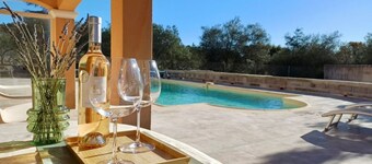Beautiful vacation home with enclosed garden and private swimming pool