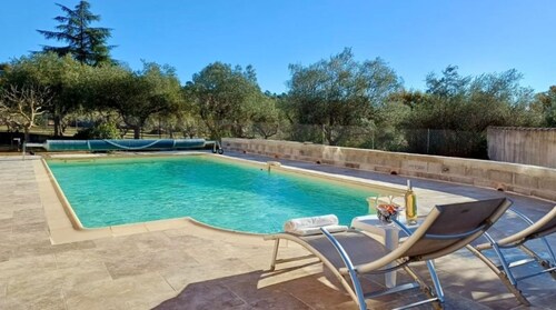 Beautiful vacation home with enclosed garden and private swimming pool