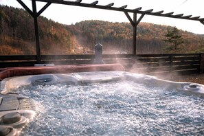 Baignoire à remous extérieure