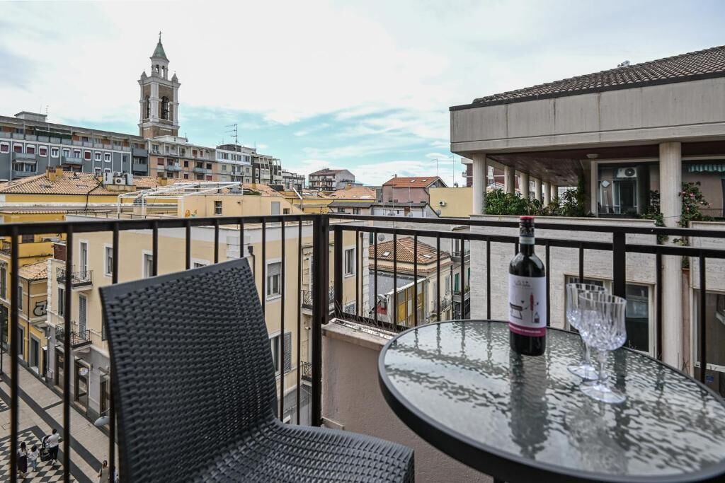 豪華雙人房, 露台, 城市景 | 室外用餐