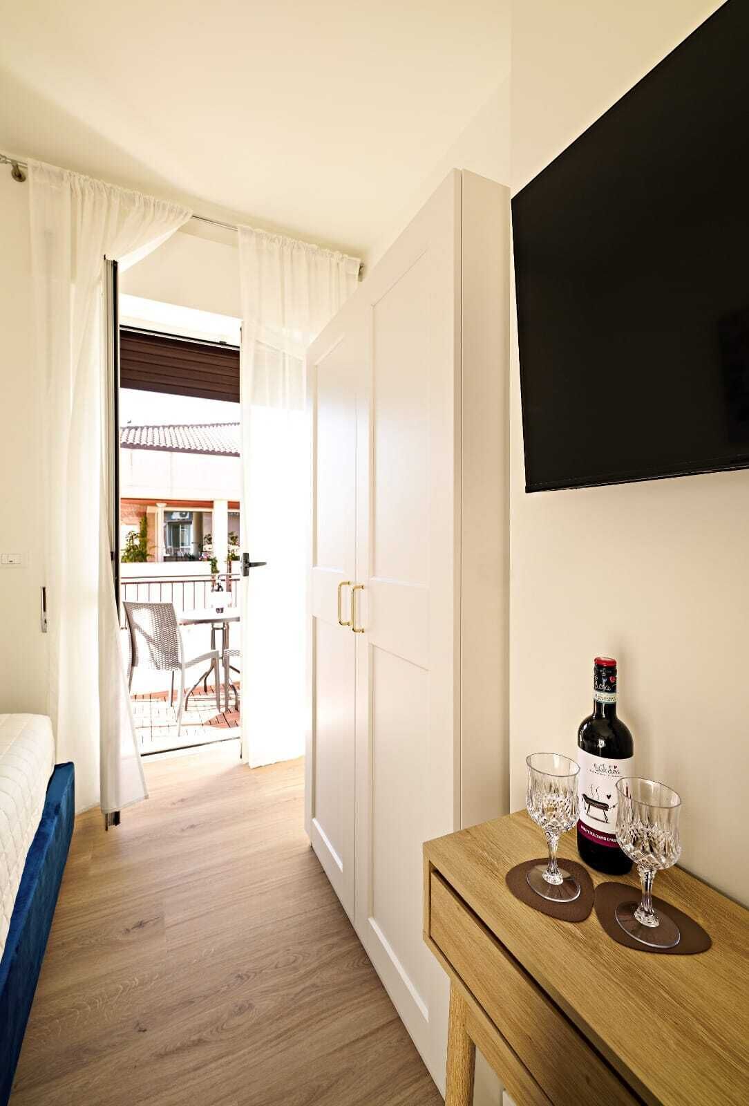 Chambre Double Deluxe, balcon, vue ville | Intérieur