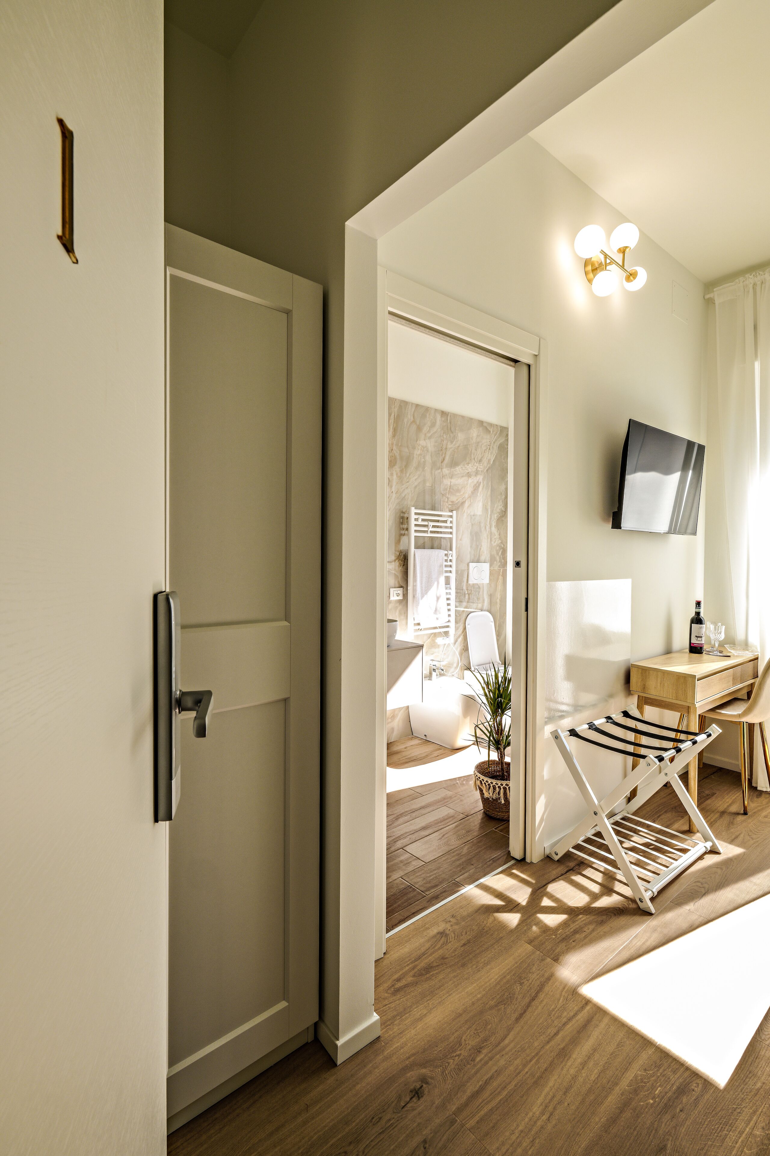 Chambre Double Deluxe, balcon, vue ville | Intérieur