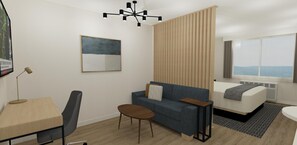 Studio Suite, Kitchenette | Desk, iron/ironing board, free WiFi - XStay Suites Mansfield (Mansfield)