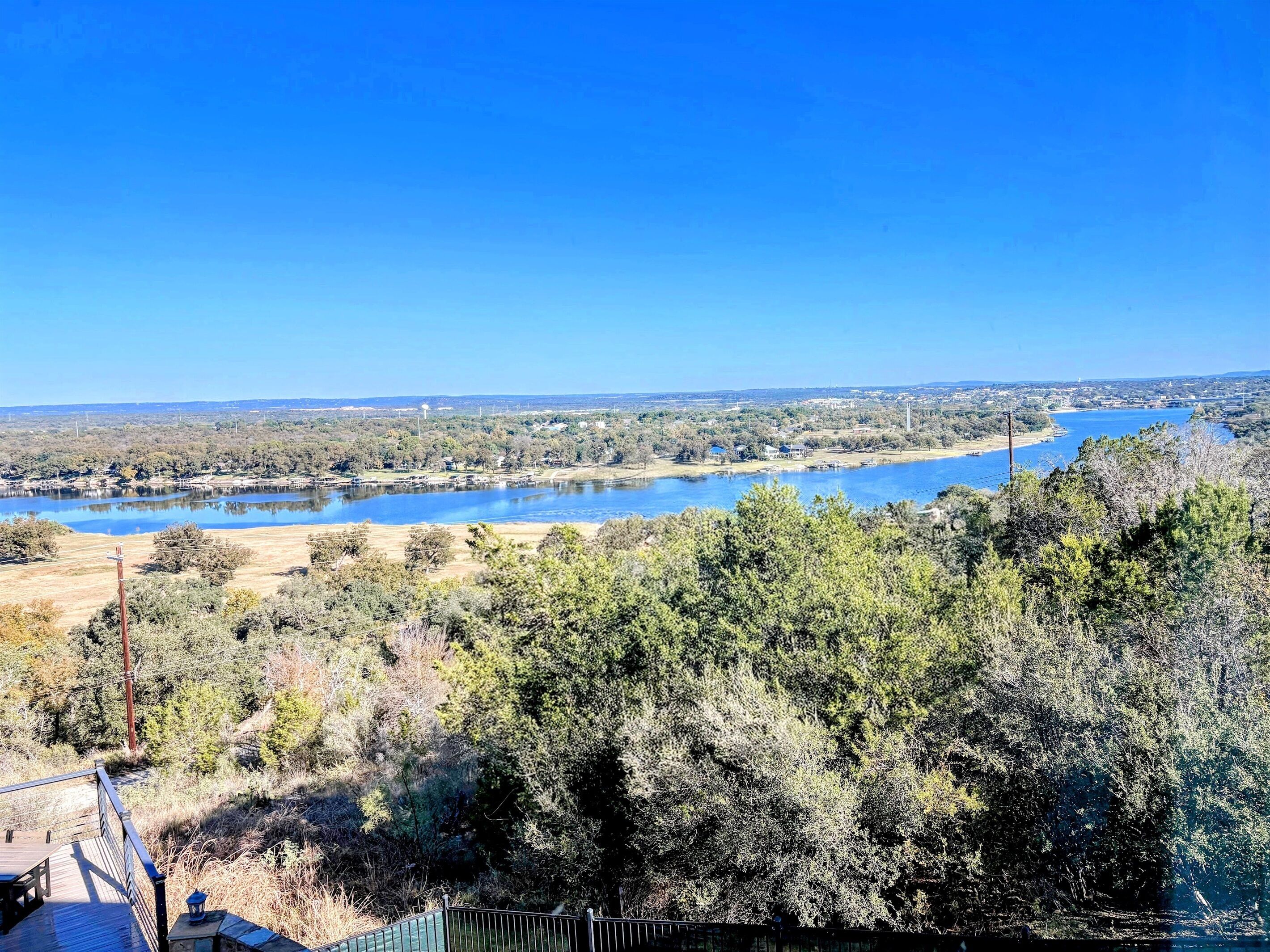 Vue depuis l’hébergement
