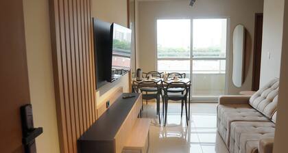 Cozy apartment just 3 minutes from the beach. Perfect for families.