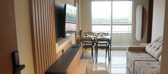 Cozy apartment just 3 minutes from the beach. Perfect for families.