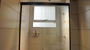 Towels, soap, toilet paper