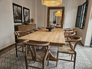 Dining - Private Riad with Pool & Spa in Marrakech – Entire Riad 5 rooms (Marrakech)