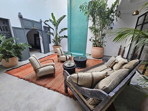 Terrace/patio - Private Riad with Pool & Spa in Marrakech – Entire Riad 5 rooms (Marrakech)