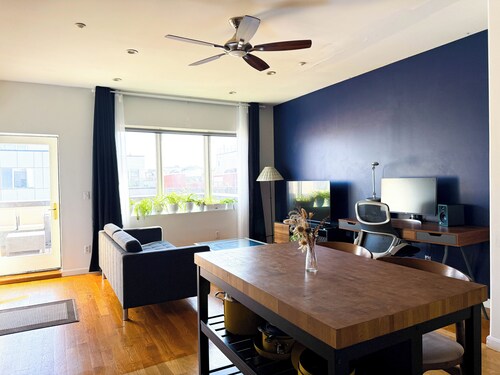 Prospect Heights/Clinton Hill. 2 balconies, elevator, top floor, washer / dryer