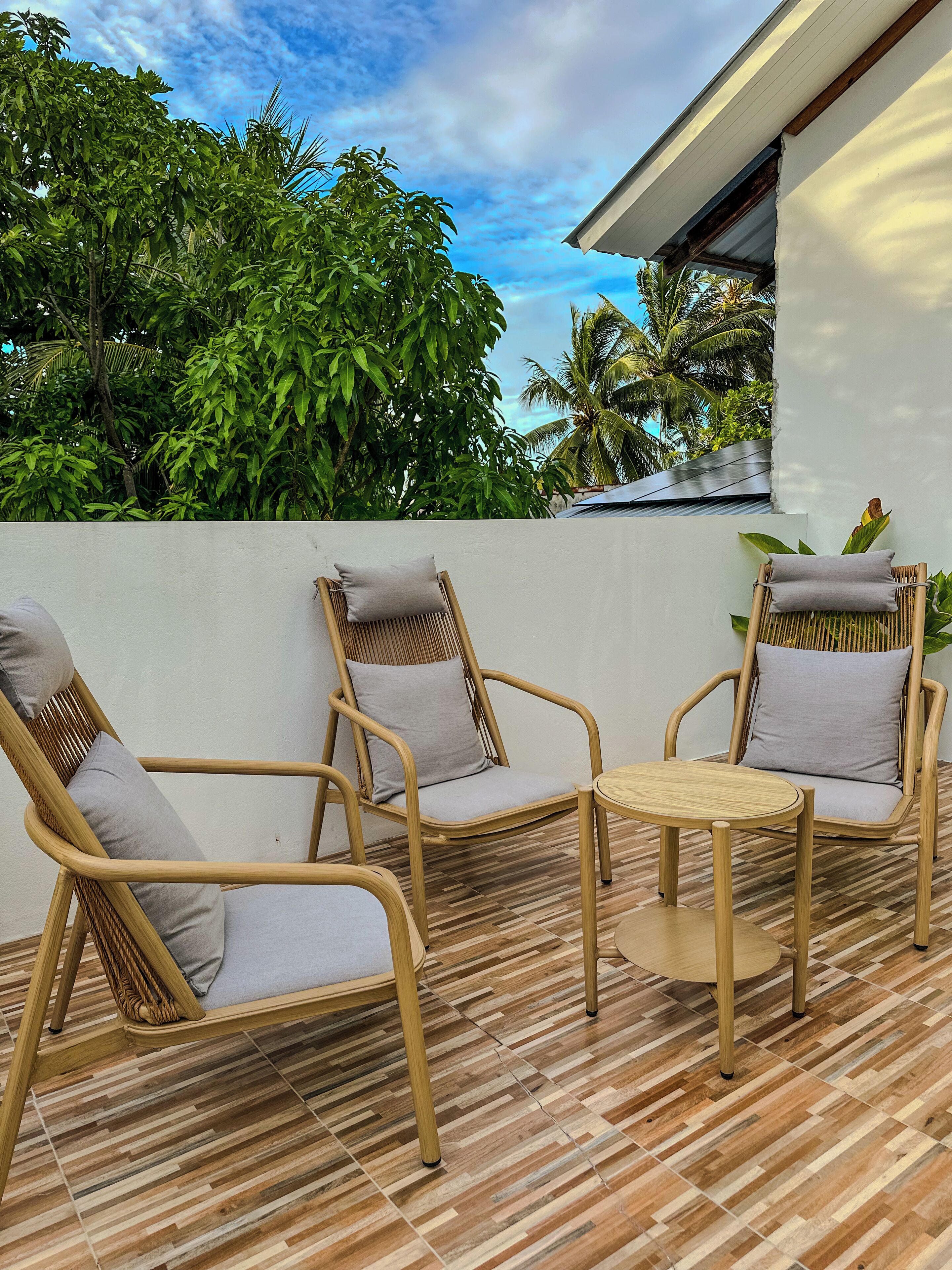 Chambre Supérieure Double ou avec lits jumeaux, vue ville | Terrasse/Patio