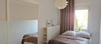 Beautiful family vacation apartment with 2 bedrooms just 5 minutes from the lake