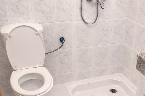 Serviettes fournies, savon, papier toilette