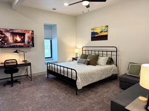 2 habitaciones, tabla de planchar con plancha, wifi y ropa de cama 