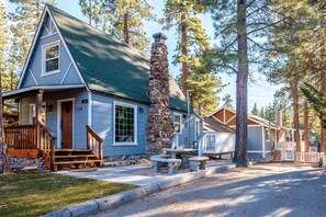Exterior - New! Bearadise ~ Lakefront Cabin with Private Dock (Big Bear Lake)