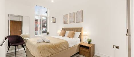 1 soverom, strykejern/-brett, wi-fi og sengetøy