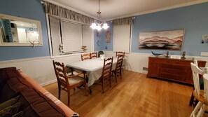 Dining - Steps from the beach!  Open floor plan perfect for large families! (Lavallette)