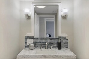 Towels, soap, toilet paper