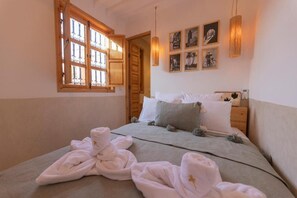 House, Balcony, Courtyard View | In-room safe, free WiFi - Riad Jardin d'Orient (Marrakech)