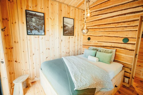 Cabin in the heart of the Ardennes! Nature, Nordic bath and Finnish sauna.