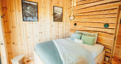 Cabin in the heart of the Ardennes! Nature, Nordic bath and Finnish sauna.