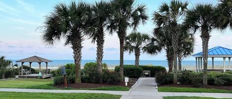 Overnattingsstedets uteområder