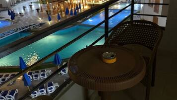 Room, 1 Bedroom, Accessible, Smoking | Pool | Indoor pool