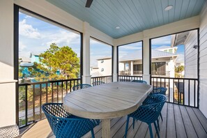 Dining - Luxury 6BR Coastal Retreat w/ Pool, Spa, Game Room at Kiva Dunes (Gulf Shores)
