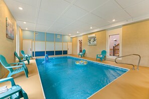Inomhuspool och uppvärmd pool