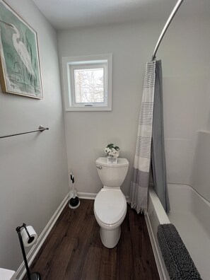Hair dryer, towels, soap, shampoo - 2-bedroom cottage in delightful Deer Isle with cozy charm (Deer Isle)