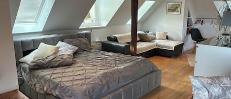 1 chambre, Wi-Fi, draps fournis