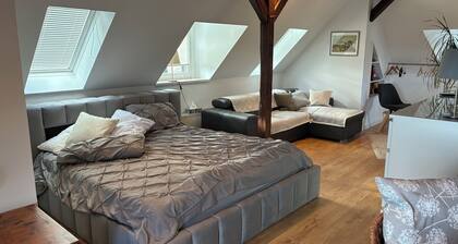 Top floor apartment in lovingly restored villa