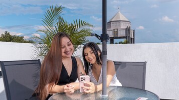 Vista desde la propiedad